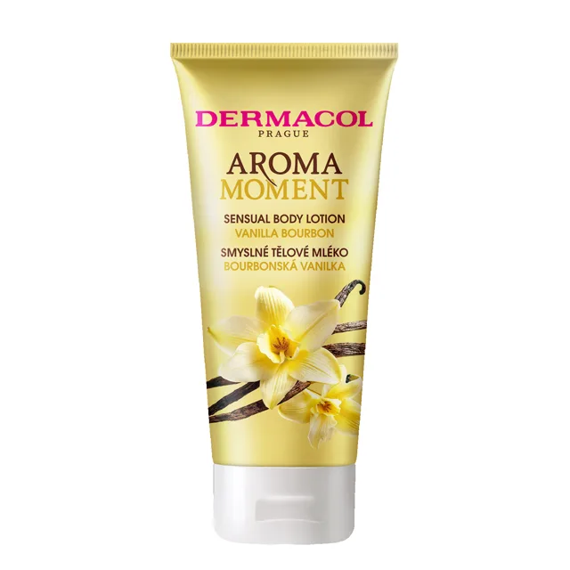 Aroma Moment smyslné tělové mléko Bourbonská vanilka Dermacol - Oficiální e-shop Dermacol