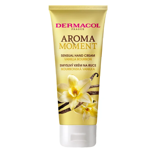 Aroma Moment Smyslný krém na ruce   bourbonská vanilka Dermacol - Oficiální e-shop Dermacol