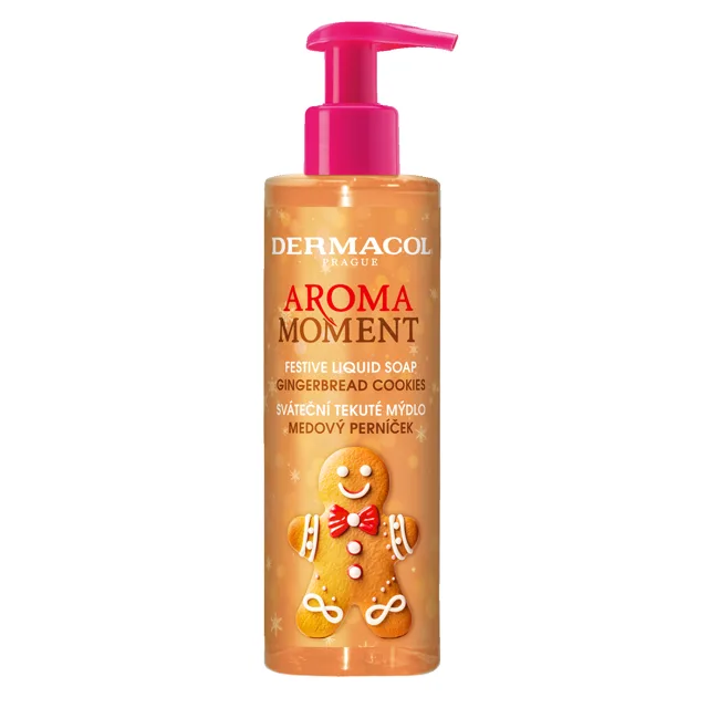 Aroma Moment   Tekuté mýdlo na ruce Medový perníček Dermacol - Oficiální e-shop Dermacol