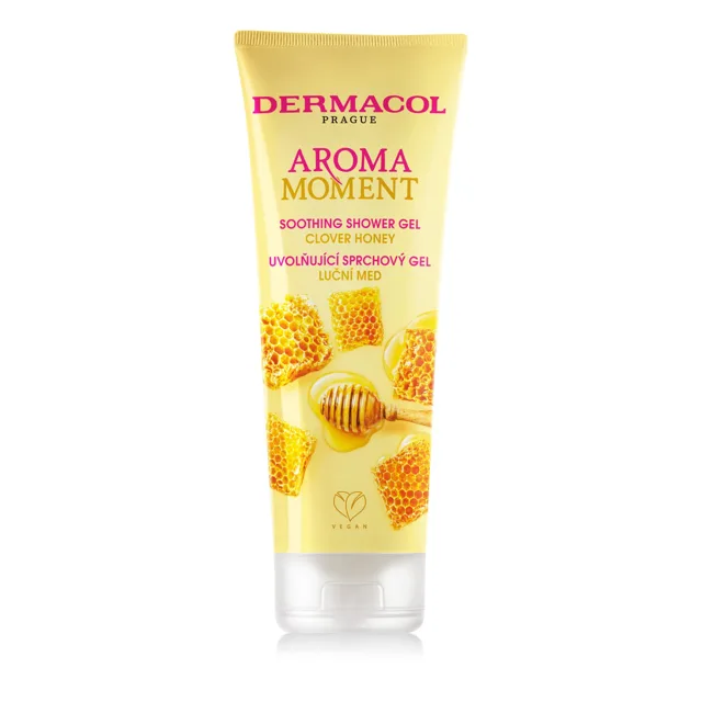 Aroma Moment   Uvolňující sprchový gel Luční med Dermacol - Oficiální e-shop Dermacol