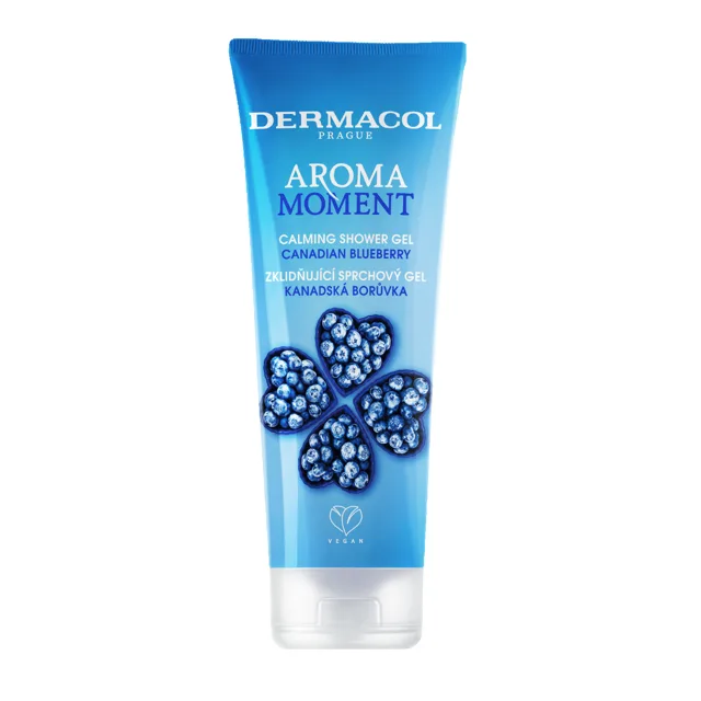 Aroma Moment Zklidňující sprchový gel   kanadská borůvka Dermacol - Oficiální e-shop Dermacol