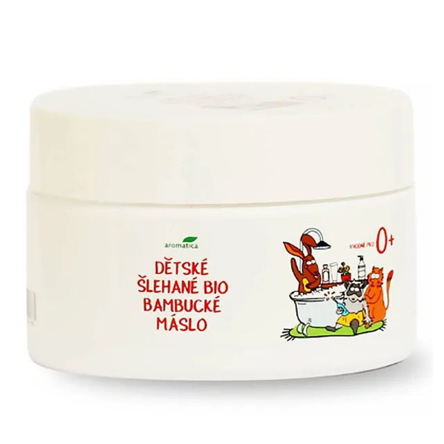 AROMATICA Dětské šlehané BIO bambucké máslo 200 ml