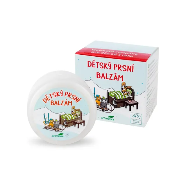 Aromatica dětský prsní balzám Bob a Bobek 30 ml
