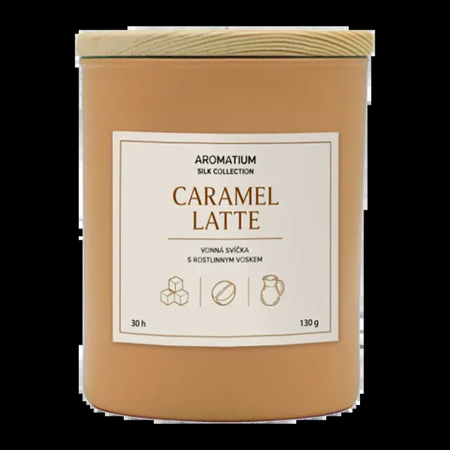 Aromatium Vonná svíčka Caramel Latte
