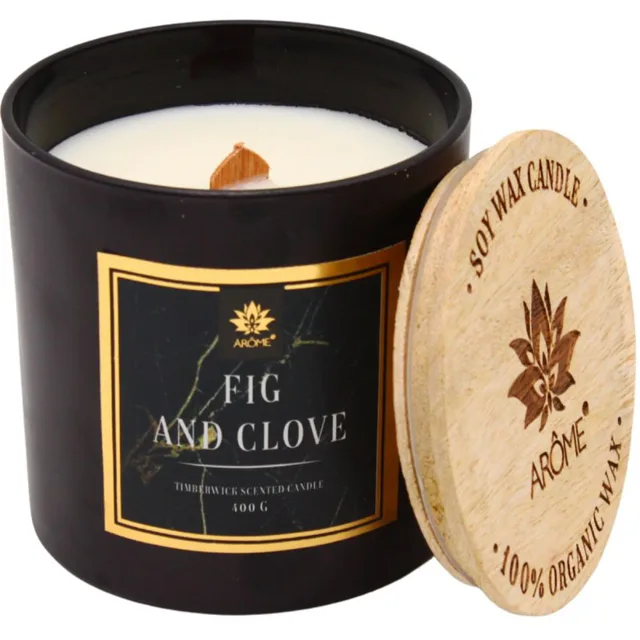 ARÔME Vonná svíčka Fig and Clove 400 g