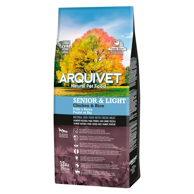 Arquivet Dog Senior & Light Chicken - 12 kg