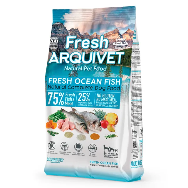 Arquivet Fresh Ocean Fish - výhodné balení: 2 × 10 kg