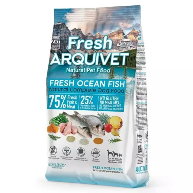 ARQUIVET Fresh Polovlhké krmivo pro psy Ocean Fish 2,5 kg