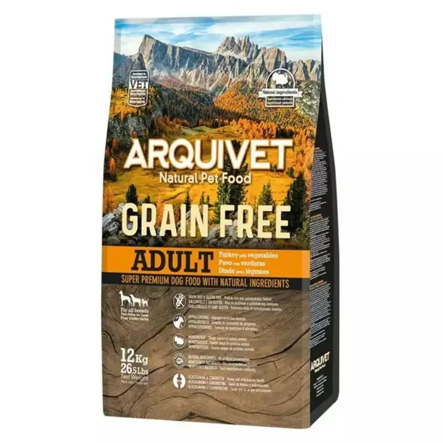 ARQUIVET Grain Free Adult Krůtí maso se zeleninou 12 kg