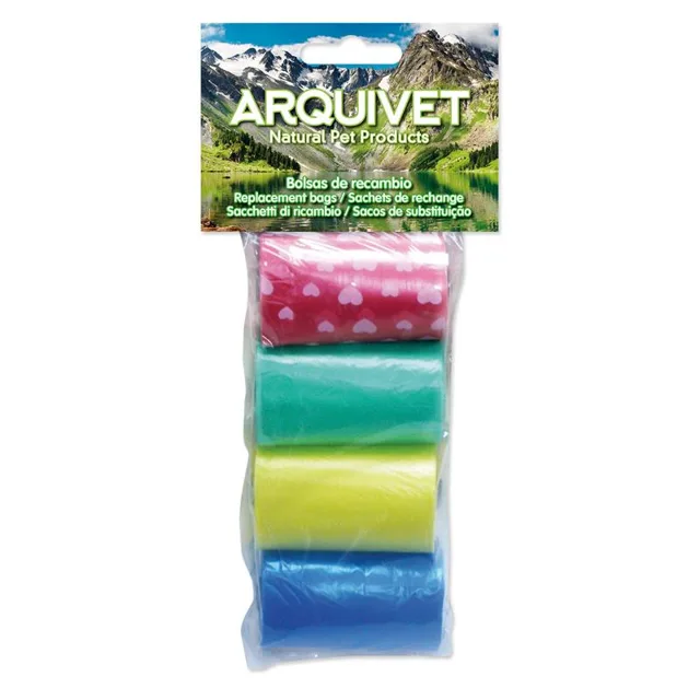 ARQUIVET Sáčky na psí exkrementy 4 role x 20 ks