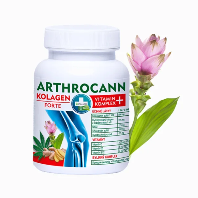 ARTHROCANN KOLAGEN FORTE vitaminový komplex + kloubní výživa - 60 tablet - Annabis