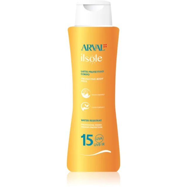 Arval IlSole Protective Body Milk SPF 15 ochranné opalovací mléko SPF 15 200 ml