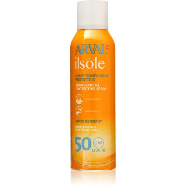 Arval IlSole Transparent Protective Spray SPF 50 krém na opalování ve spreji SPF 50 200 ml