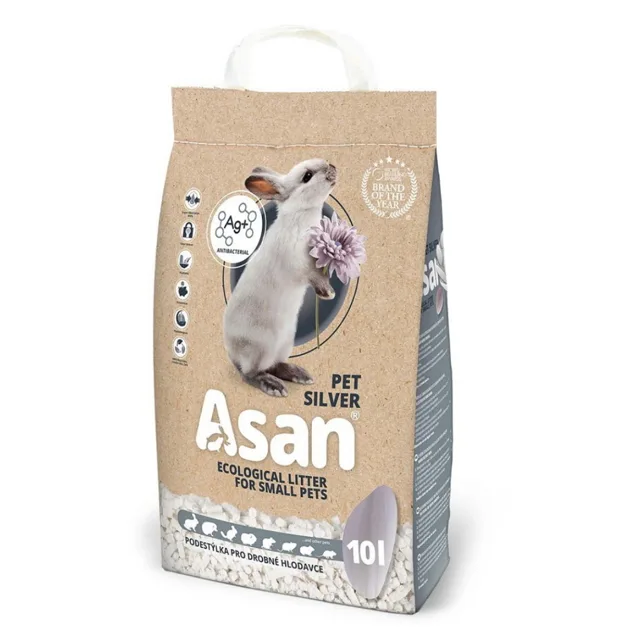 ASAN Pet Silver pro hlodavce a králíčky 10 l