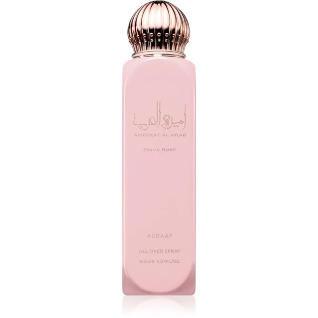 Asdaaf Ameerat Al Arab Prive Rose tělový sprej pro ženy 150 ml