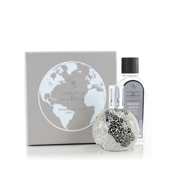 Ashleigh & Burwood London Dárková sada katalytické lampy MINERAL EARTH a vůně FROSTED EARTH 250 ml