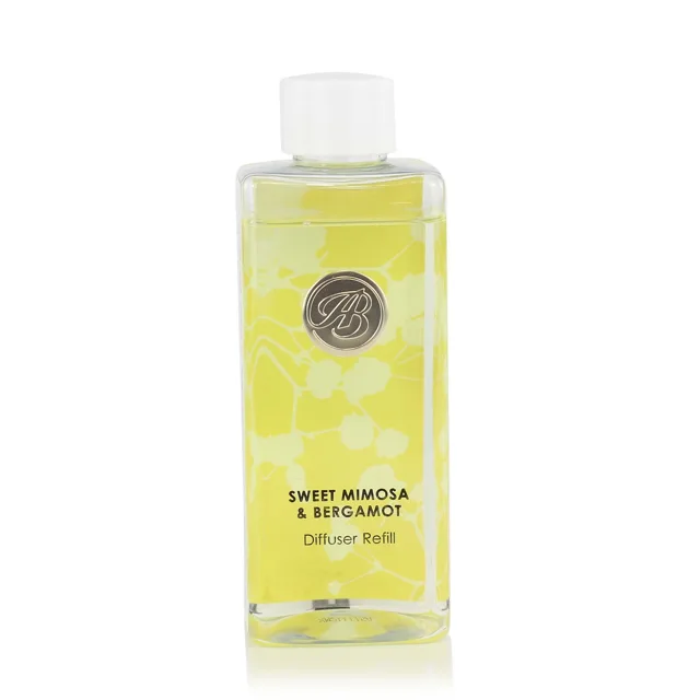 Ashleigh & Burwood London Náhradní náplň do difuzéru LIFE IN BLOOM - SWEET MIMOSA & BERGAMOT, 200 ml
