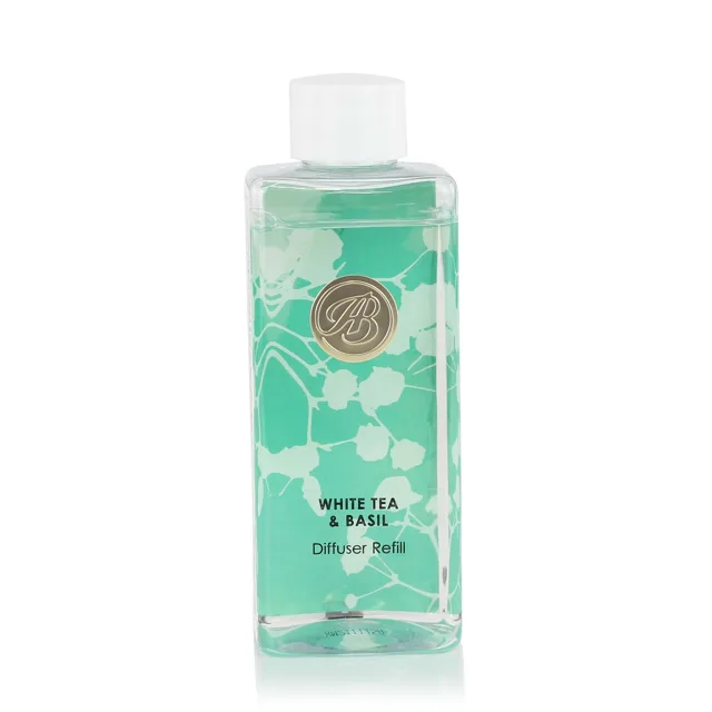 Ashleigh & Burwood London Náhradní náplň do difuzéru LIFE IN BLOOM - WHITE TEA & BASIL, 200 ml