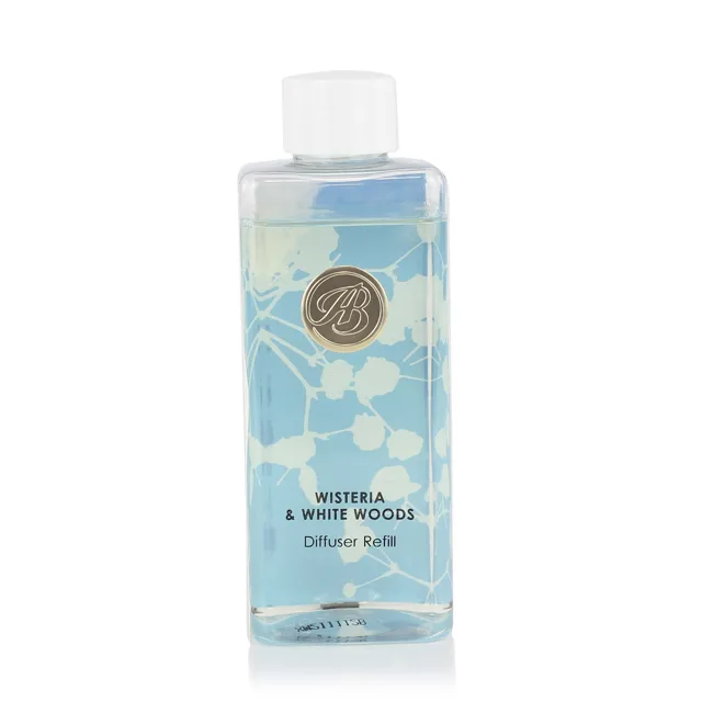 Ashleigh & Burwood London Náhradní náplň do difuzéru LIFE IN BLOOM - WISTERIA & WHITE WOODS, 200 ml