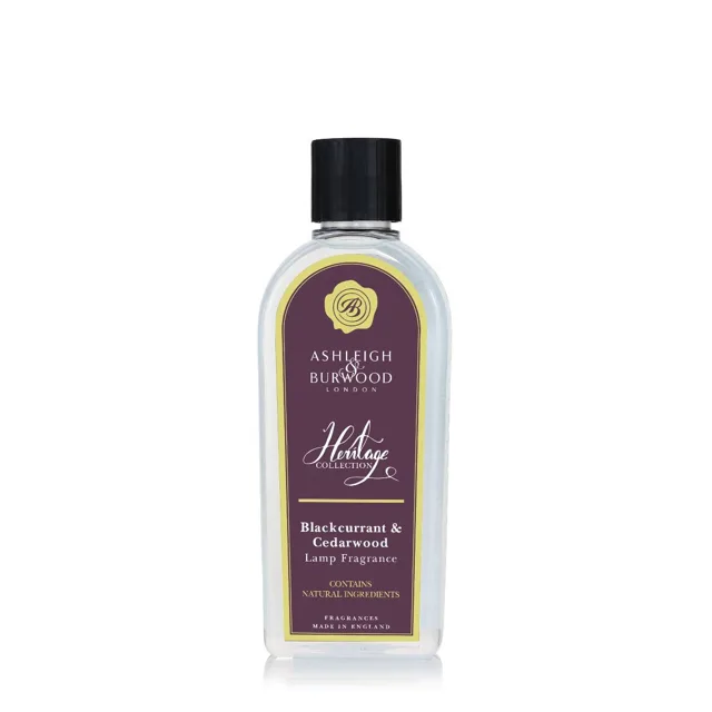 Ashleigh & Burwood London Náplň do katalytické lampy THE HERITAGE - BLACKCURRANT & CEDARWOOD 500 ml