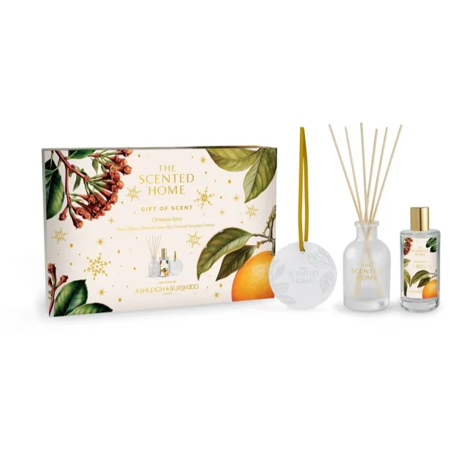 Ashleigh & Burwood London The Scented Home Christmas Spice dárková sada 1 ks