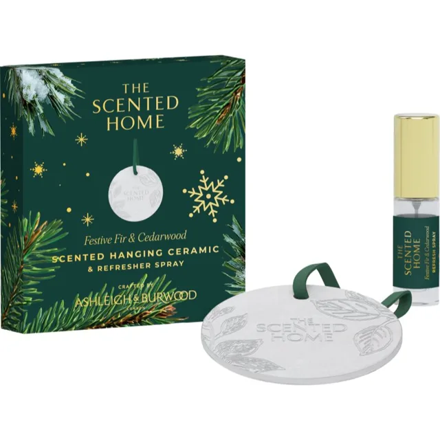 Ashleigh & Burwood London The Scented Home Festive Fir & Cedarwood dárková sada 1 ks