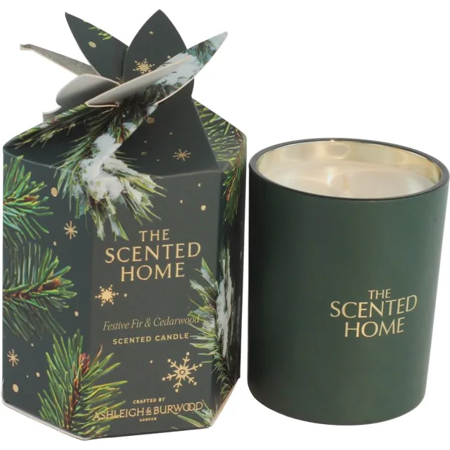 Ashleigh & Burwood London The Scented Home Festive Fir & Cedarwood vonná svíčka 170 g