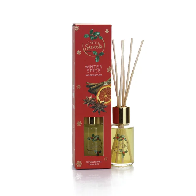 Ashleigh & Burwood London Vánoční difuzér EARTH SECRETS - WINTER SPICE 50 ml +