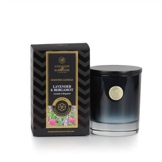 Ashleigh & Burwood London Vonná svíčka malá SIGNATURE - LAVENDER & BERGAMOT, 65g