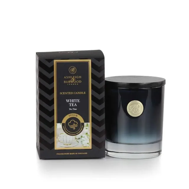 Ashleigh & Burwood London Vonná svíčka SIGNATURE - WHITE TEA, 140g