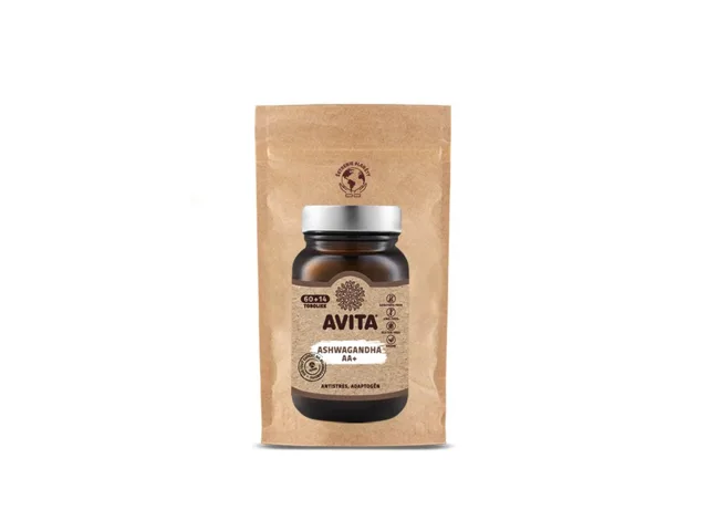 ASHWAGANDHA AA++ / EKO balení 60 + 14 kapslí