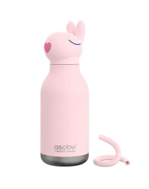 ASOBU Bestie Bottles láhev na pití zajíček Dětská termoska