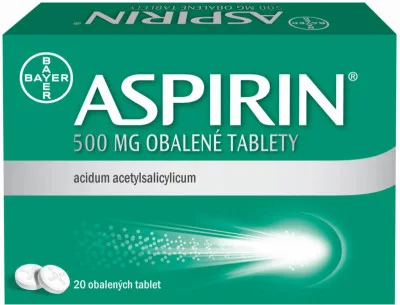 ASPIRIN POR 500MG TBL OBD 20