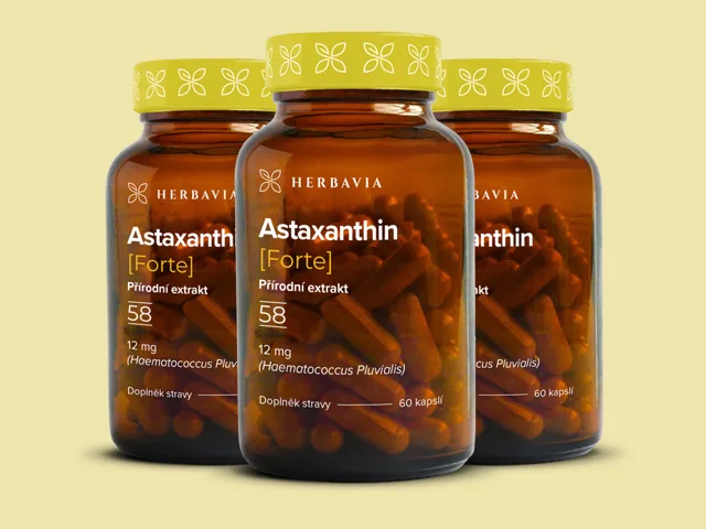 Astaxanthin FORTE přírodní produkt - 60 kapslí