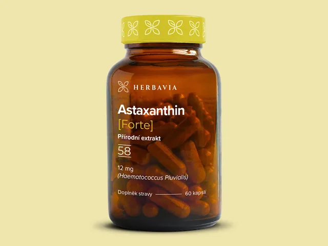 Astaxanthin FORTE přírodní produkt - 60 kapslí