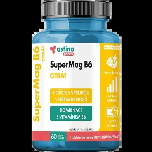 Astina pharm SuperMag citrát tbl.60