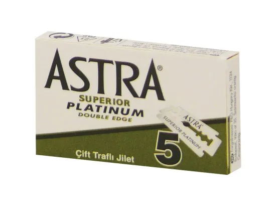 Astra superior platinum double edge žiletky 5ks