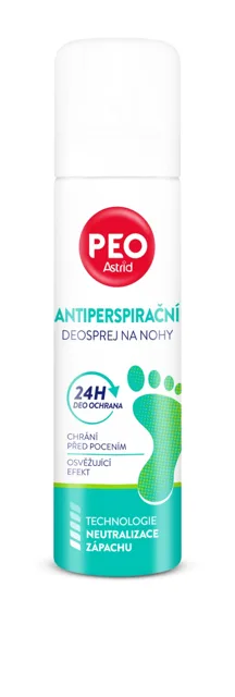 Astrid Antiperspirant deo sprej na nohy PEO 150 ml