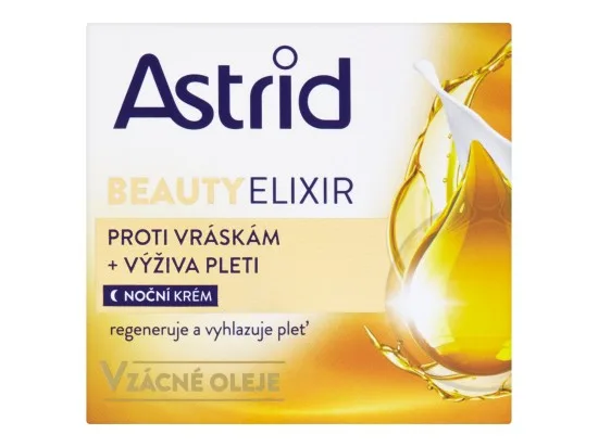 Astrid Beauty Elixir vyživující noční krém proti vráskám 50 ml