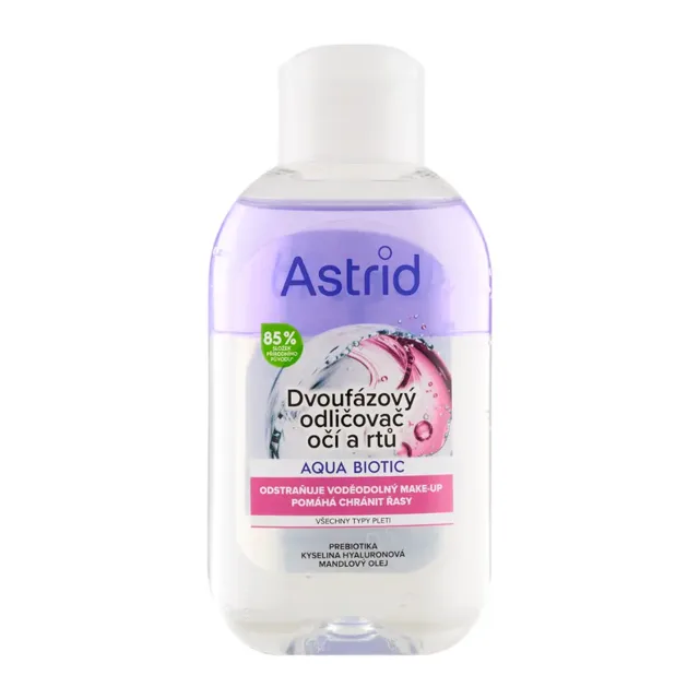 Astrid Dvoufázový odličovač očí a rtů Aqua Biotic 125 ml