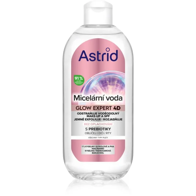 Astrid Glow Expert micelární voda pro rozjasnění pleti 400 ml