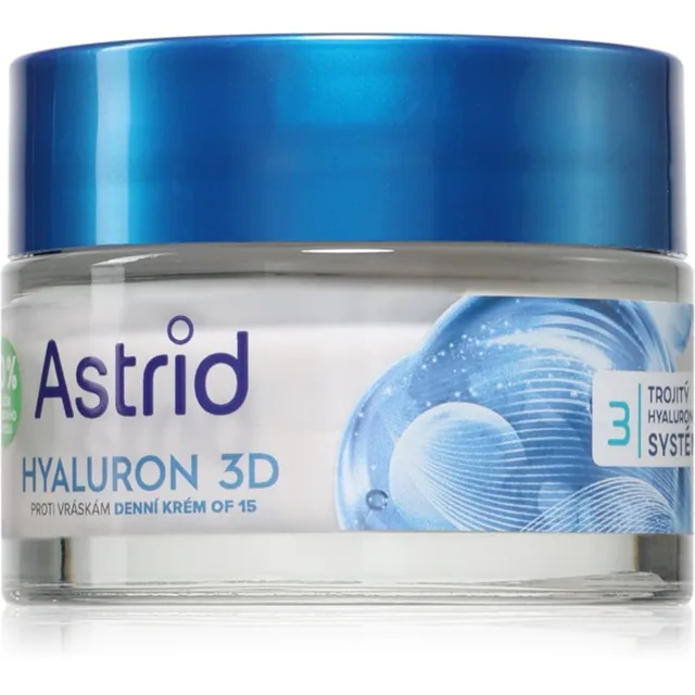 Astrid Hyaluron 3D denní krém proti vráskám SPF 15 50 ml