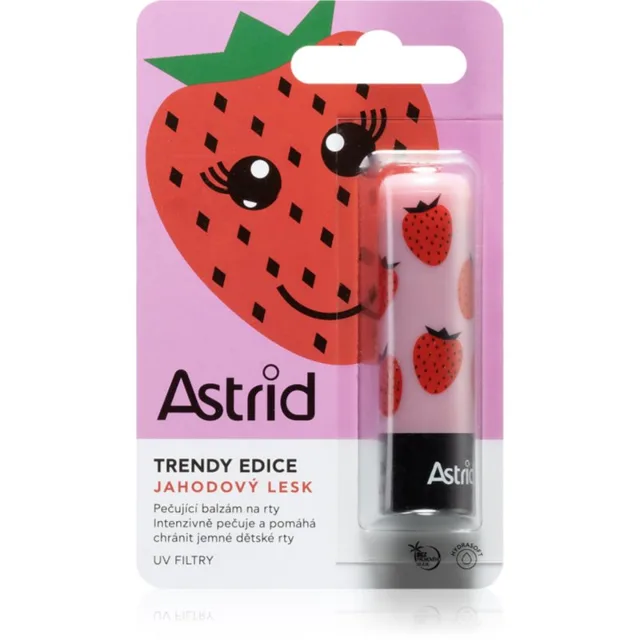 Astrid Lip Care balzám na rty s jahodovou příchutí pro děti 4.8 g
