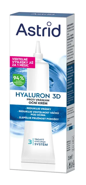 Astrid Oční krém proti vráskám Hyaluron 3D 15 ml