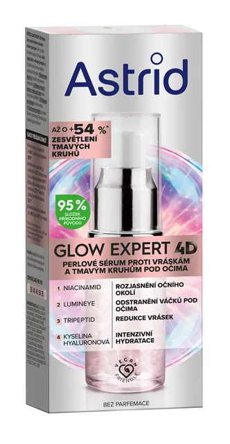 Astrid Oční sérum proti vráskám Glow Expert 15 ml