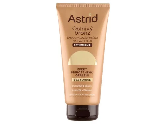 Astrid samoopalovací mléko na tvář i tělo 200 ml