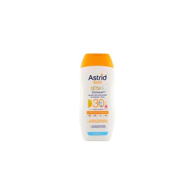 ASTRID Sun Dětské mléko na opalování OF30 200 ml