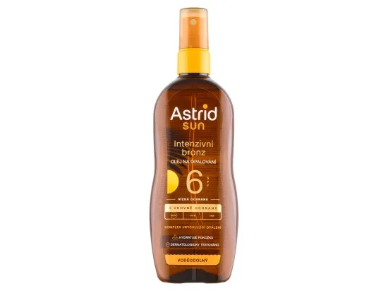 Astrid Sun olej na opalování 6 SPF 200 ml