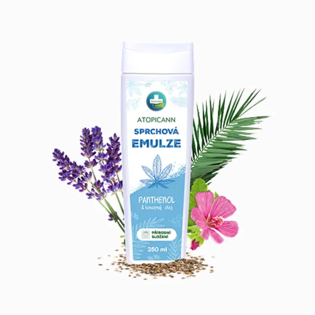 ATOPICANN sprchová emulze s panthenolem - 250 ml - Annabis