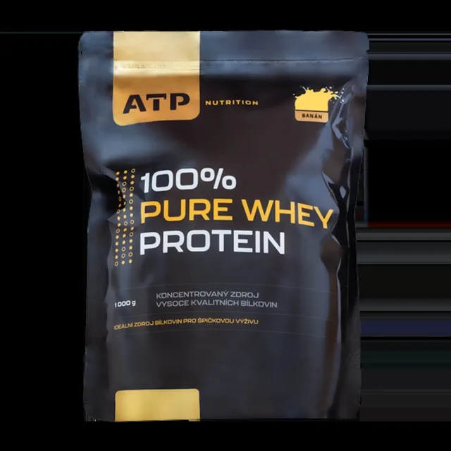 ATP 100% Pure Whey Protein 1000g - banán